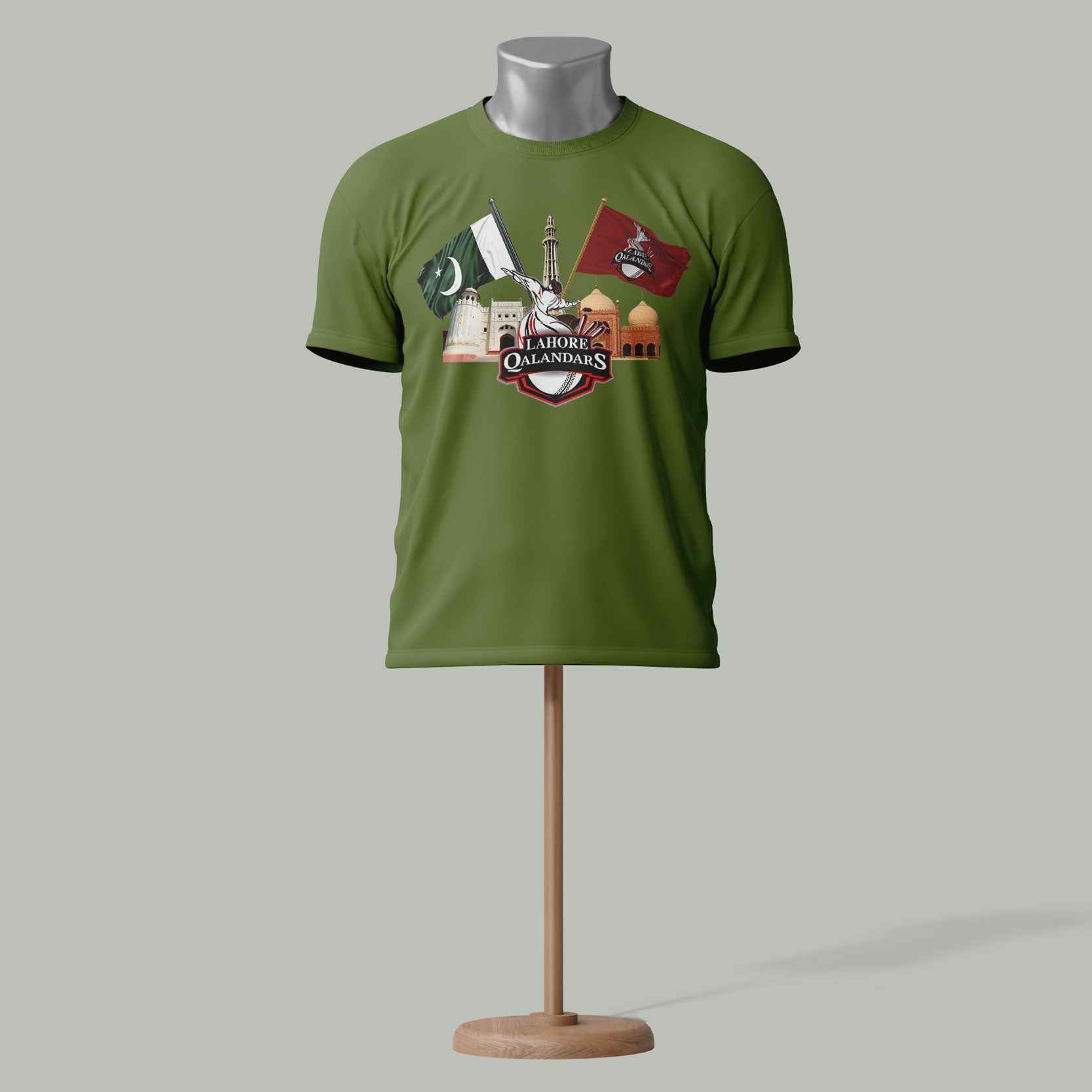 Lahore Qalandars PSL T-Shirt – Pakistan Cricket Fan Green Edition