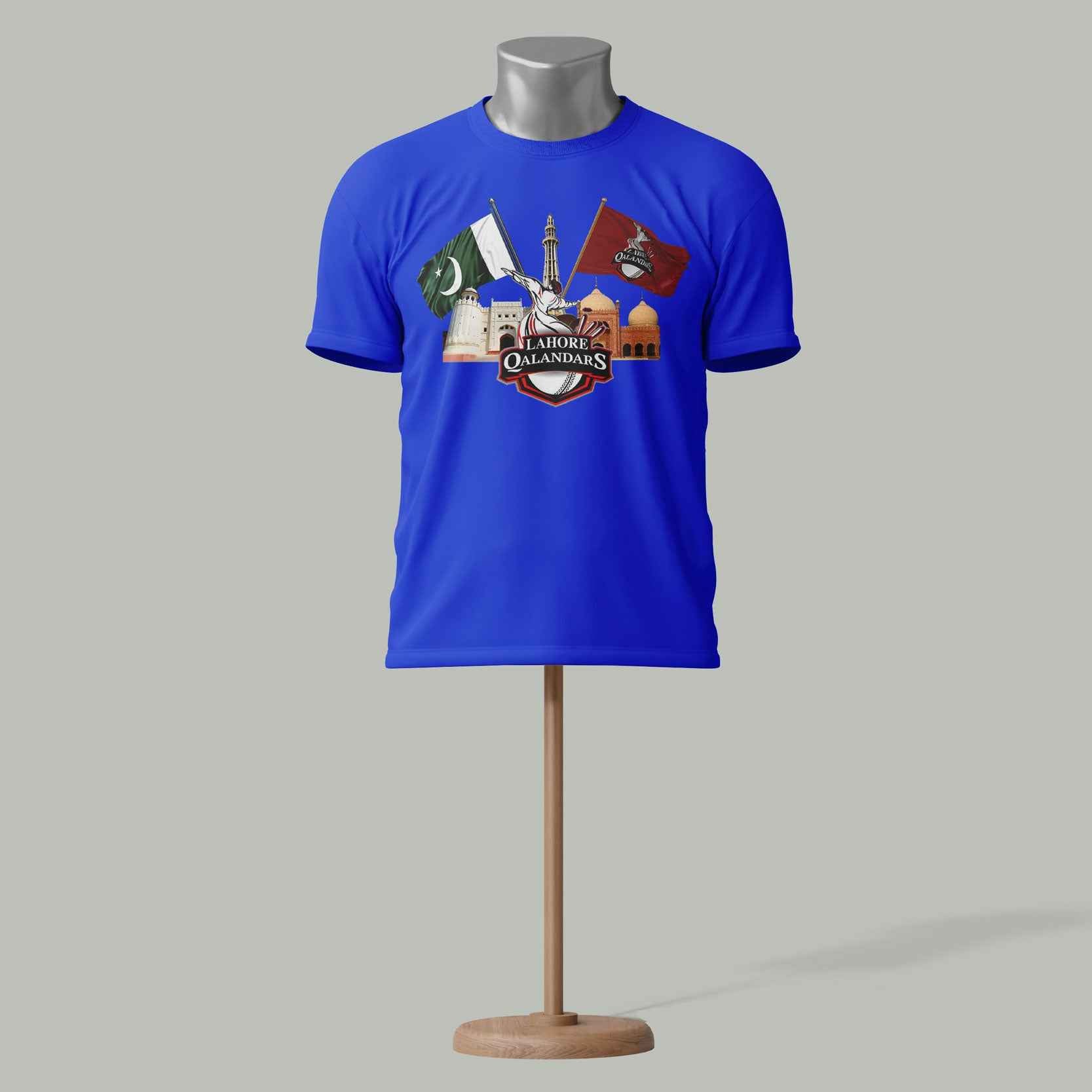 Lahore Qalandars PSL T-Shirt – Pakistan Cricket Fan royal blue