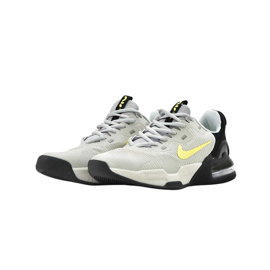 Nike Air Max Impact 4 Sneakers – Grey/Black with Yellow Swoosh