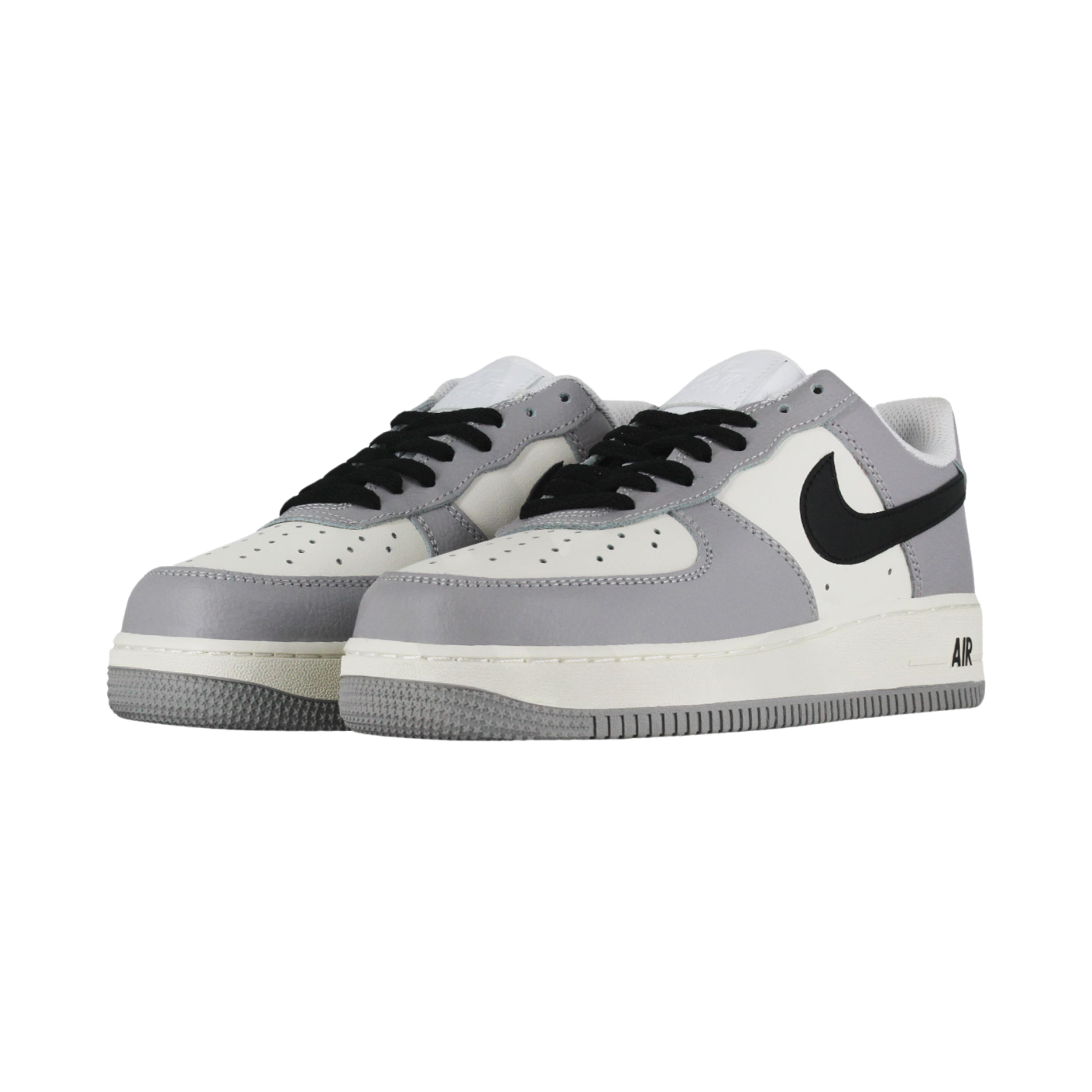 Nike Air force 1 Essential Street Sneakers white and gray
