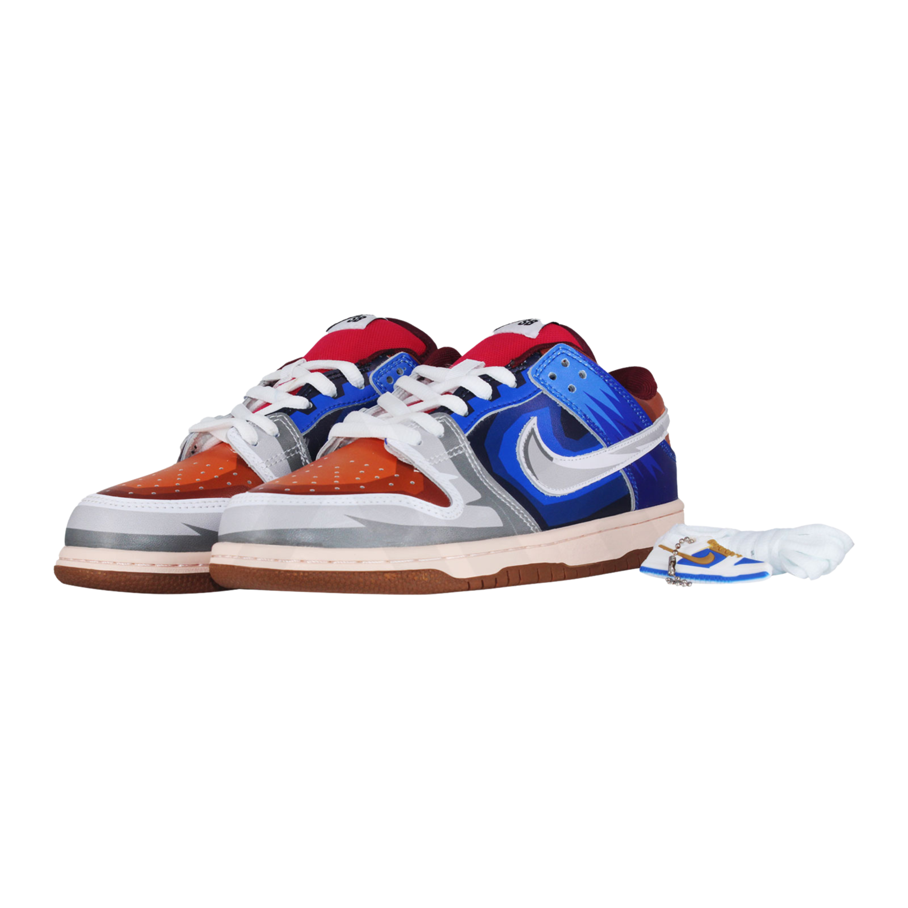 Iconic Swoosh: White Nike swoosh 