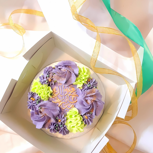 Custom Eid Mubarak Mini Cake – Personalized Festive Delight