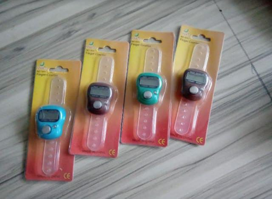 Digital Finger Tally Counter for Zikr – LED Display Islamic Tasbeeh
