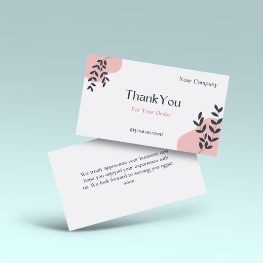 Custom Thank You Cards – Personalized Appreciation Cards for Every Occasion