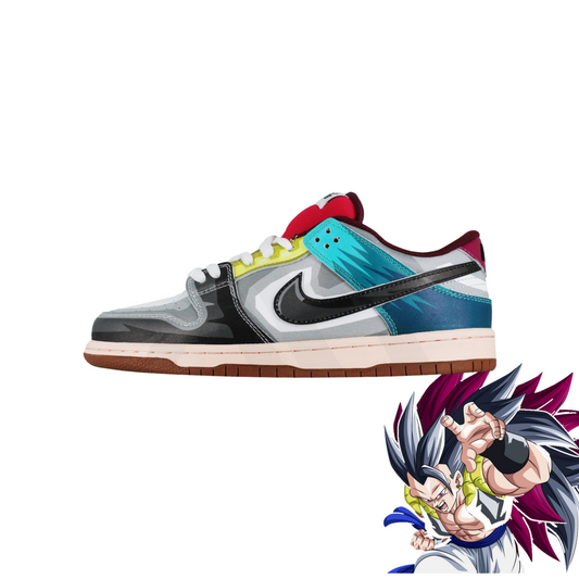 Nike Dunk Anime Fusion Sneakers – Multicolor Limited Edition