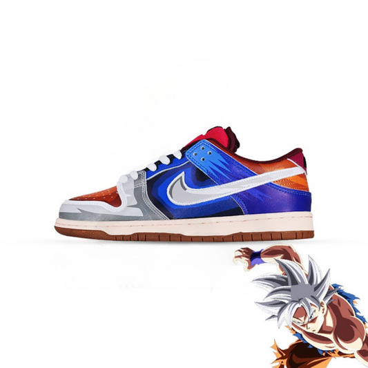 Nike Dunk Ultra Instinct Sneakers – Blue Orange Anime Edition