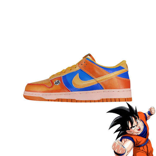 Goku Saiyan Power Edition – Custom Anime Sneakers (Unisex)
