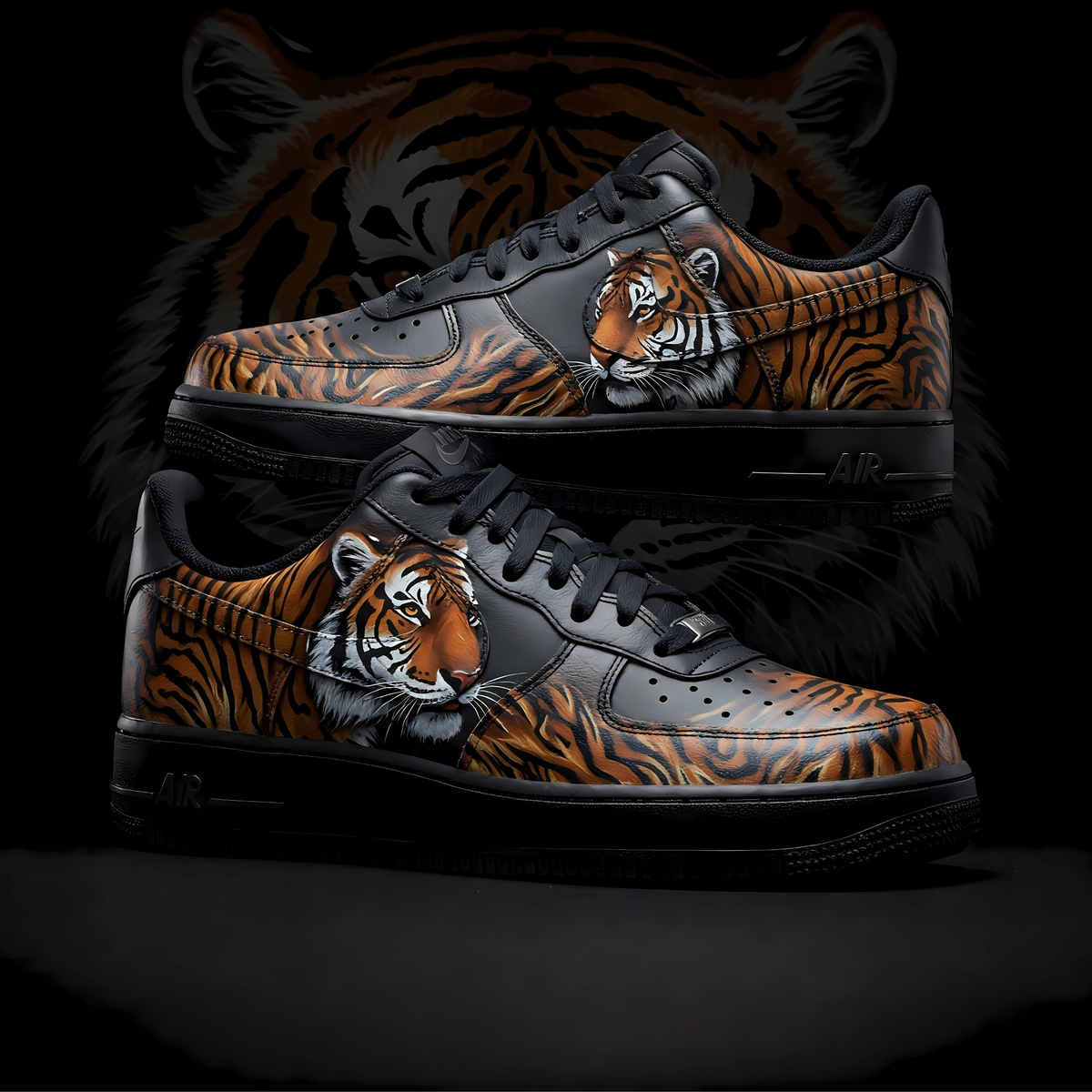 Stüssy-Inspired Streetwear Custom Sneakers – بولڈ اور آرٹسٹک