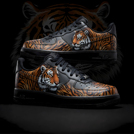 Stüssy-Inspired Streetwear Custom Sneakers – بولڈ اور آرٹسٹک