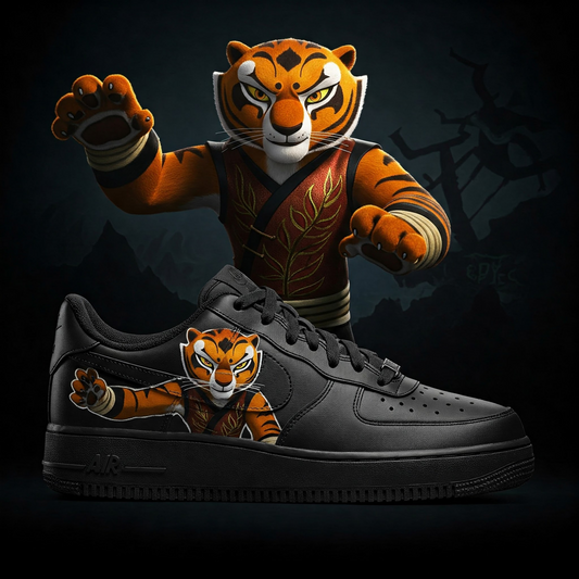 Kung Fu Tiger Sneakers – Fearless Warrior Edition