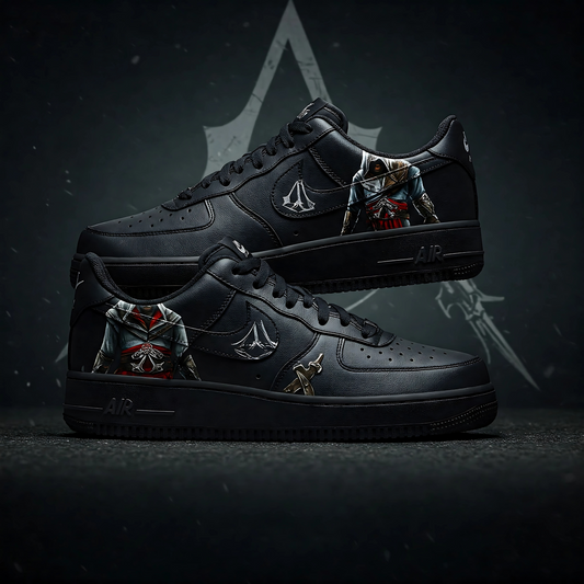 Assassin’s Creed-Themed Sneakers – Stealth Edition