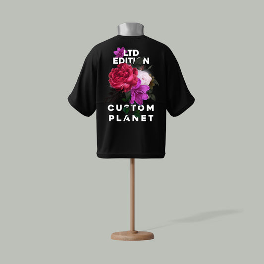 Limited Edition Floral T-Shirt – Custom Planet