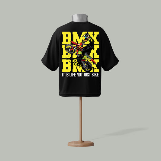 BMX Stunt Rider T-Shirt – Life Not Just Bike