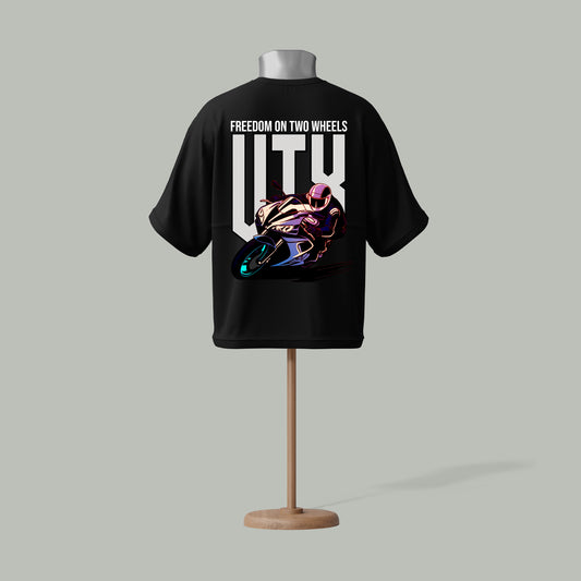 Freedom on Two Wheels T-Shirt – Sportbike Racing Edition