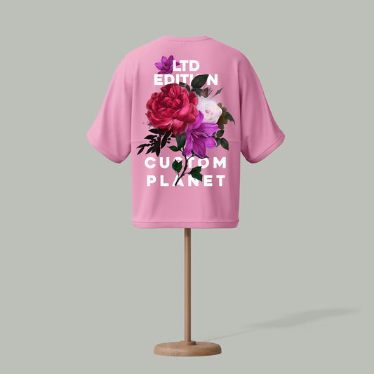 Limited Edition Floral T-Shirt – Custom Planet