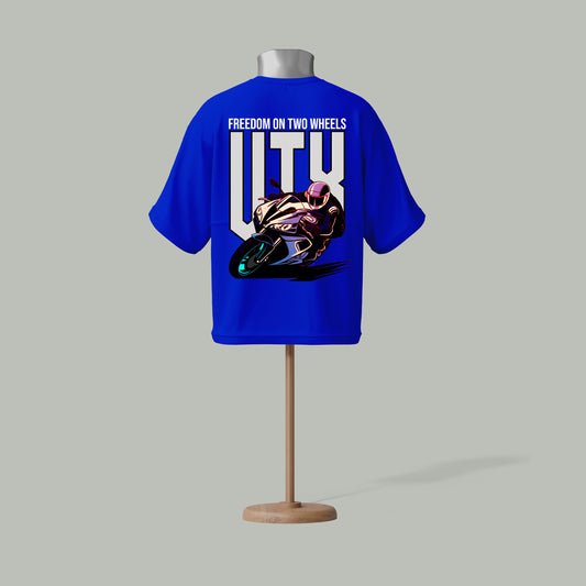 Freedom on Two Wheels T-Shirt – Sportbike Racing Edition